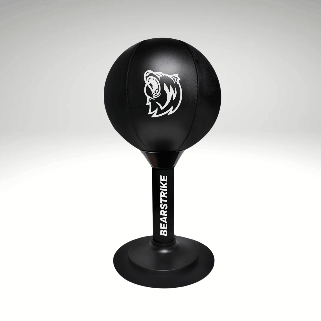 Sac de box portabil BearStrike Smash Bag pentru antrenament de box si fitness acasa
